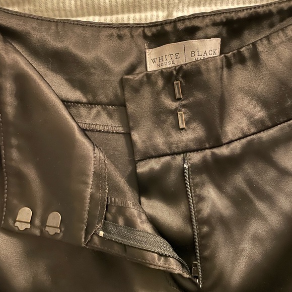 White House Black Market satin dress pant - Picture 3 of 3